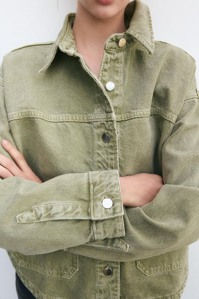 Pyria | Oversized Denim Jacke