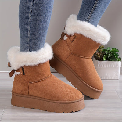 Warme Stiefel für Damen
