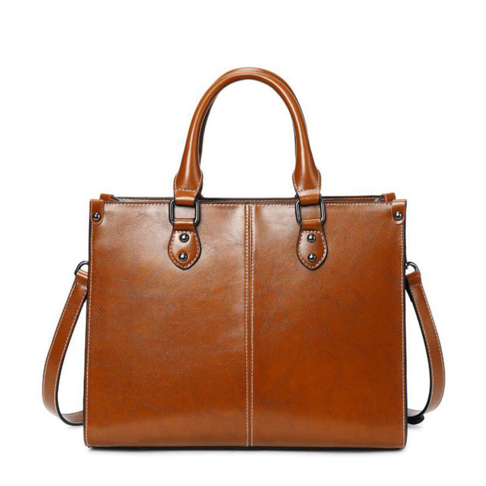 Elegante Handtasche | Kunstleder | Klassischer Business-Look