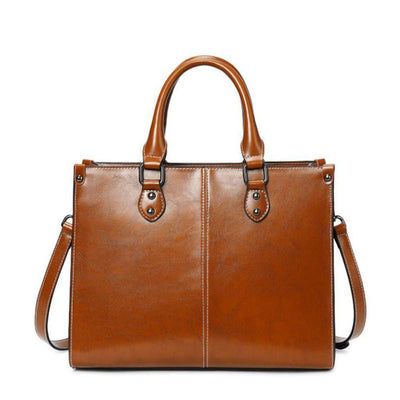 Elegante Handtasche | Kunstleder | Klassischer Business-Look
