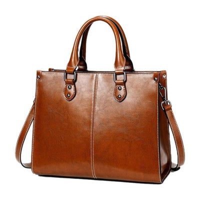 Elegante Handtasche | Kunstleder | Klassischer Business-Look