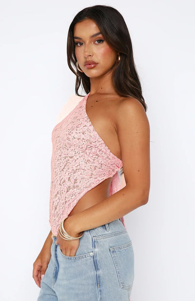 Zenaida® | Spitzen-Crop-Top