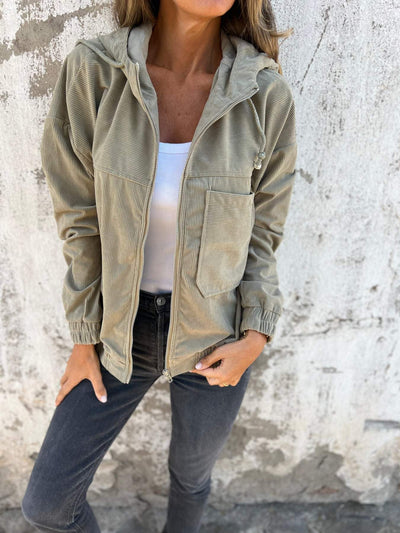 Freizeitjacke mit Brusttasche für Frauen