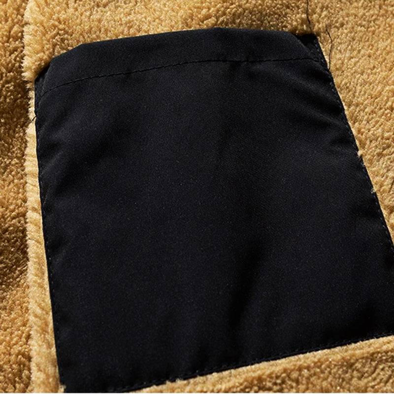 Warme Winterweste mit Taschen für Herren