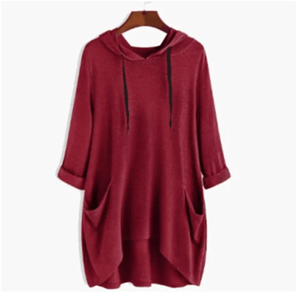 Übergroßer Pullover mit Taschen für Damen