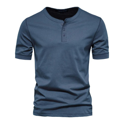 Stylisches Baumwoll-T-Shirt mit Kragen für Männer