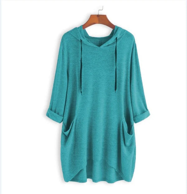 Übergroßer Pullover mit Taschen für Damen