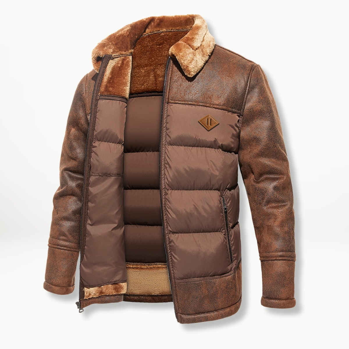 Stilvolle Isolierte Winterjacke für Herren