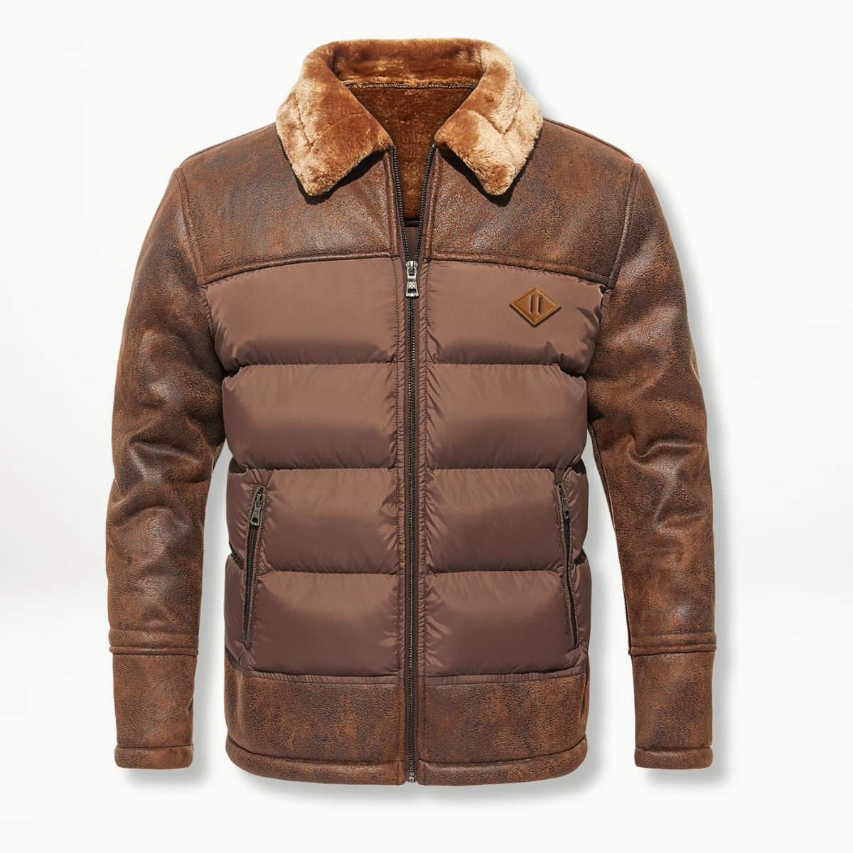 Stilvolle Isolierte Winterjacke für Herren