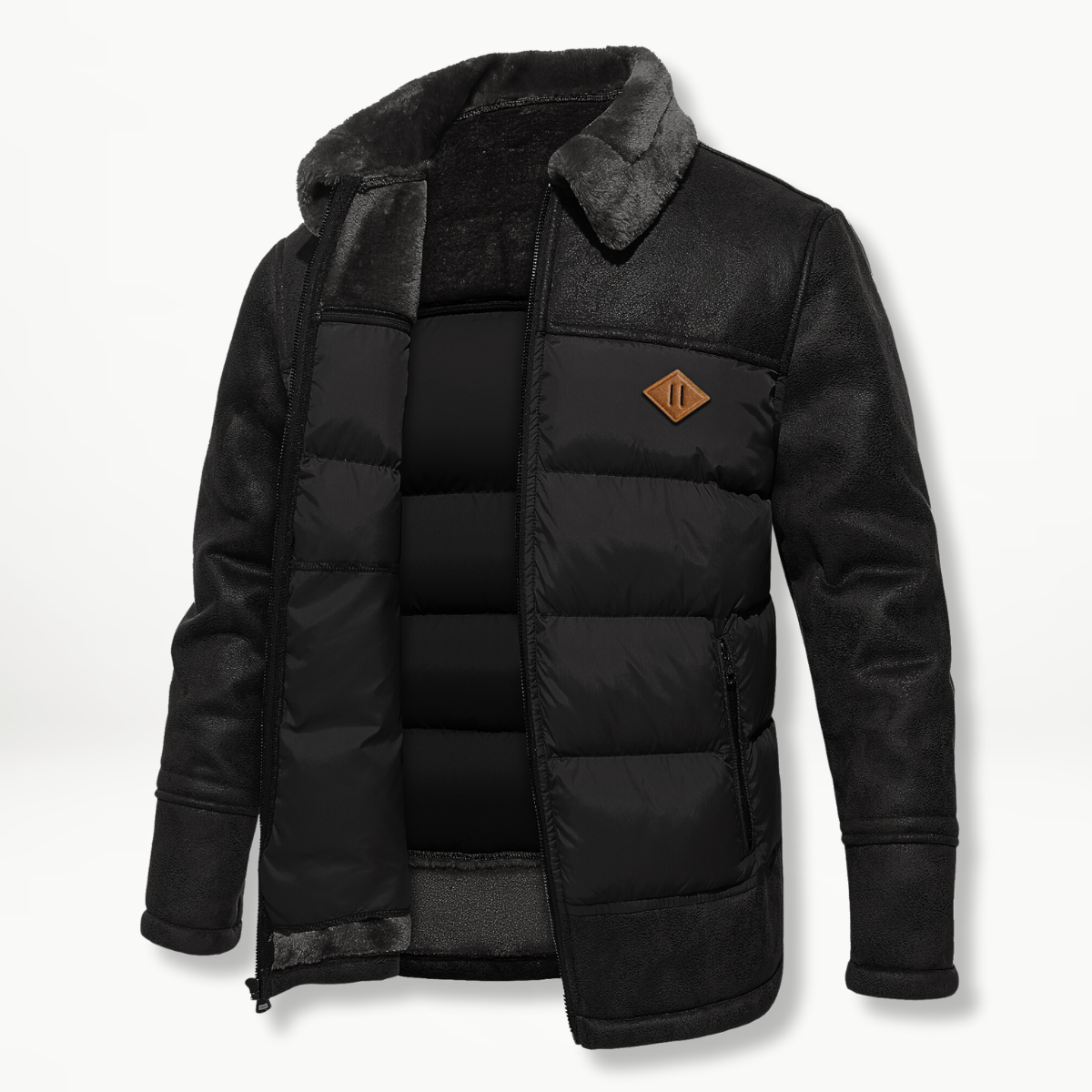 Stilvolle Isolierte Winterjacke für Herren