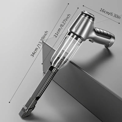 Leo PowerClean kabellose Handstaubsauger – Kompaktes, wiederaufladbares Auto- und Haushaltstaubsauggerät