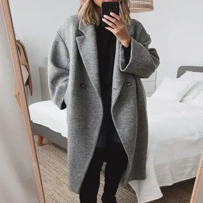 Layla | Oversized Wolljacke