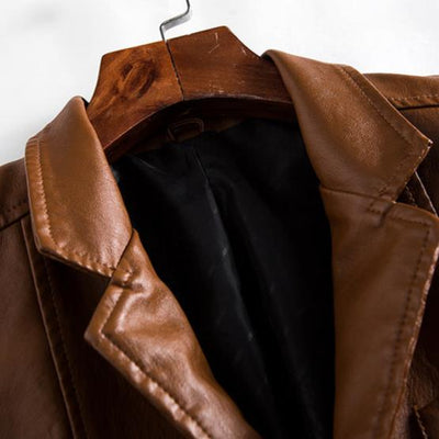 Die Romano Leder-Sakko