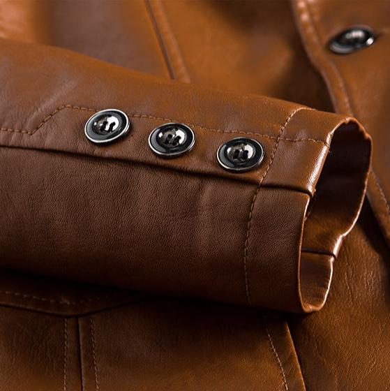 Die Romano Leder-Sakko