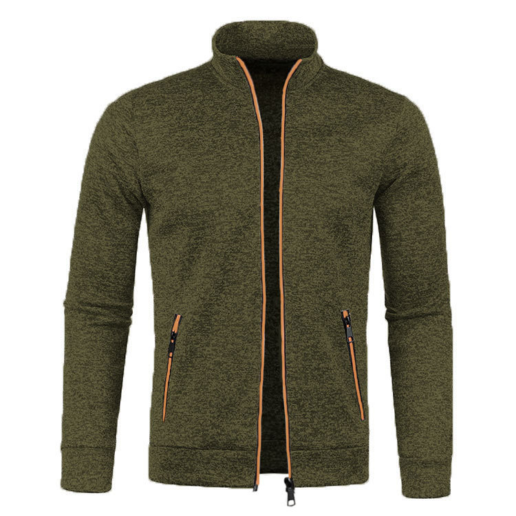 Stylische lange Strickjacke für Männer