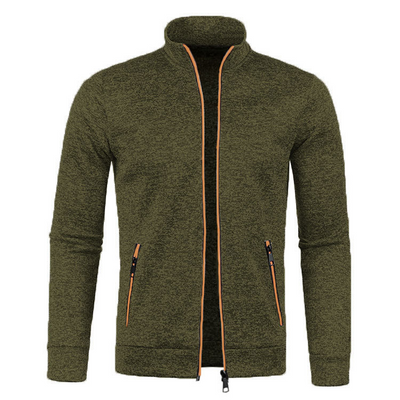 Stylische lange Strickjacke für Männer