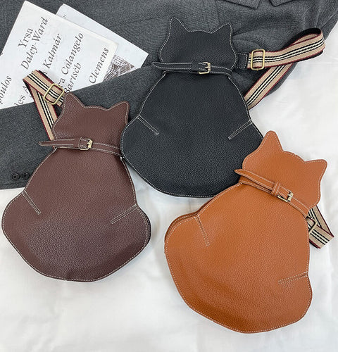 Katzenförmige Umhängetasche | Verspieltes Design | Einzigartig & Stilvoll