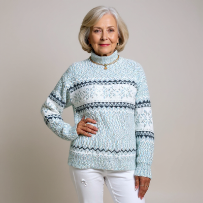Caterina - Handge Fertigt Woll Pullover