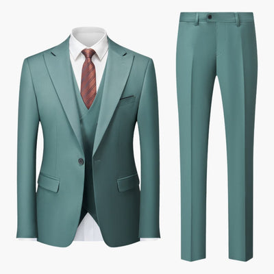 Eleganter Slim Fit Anzug - Herren 3-teilig für Business