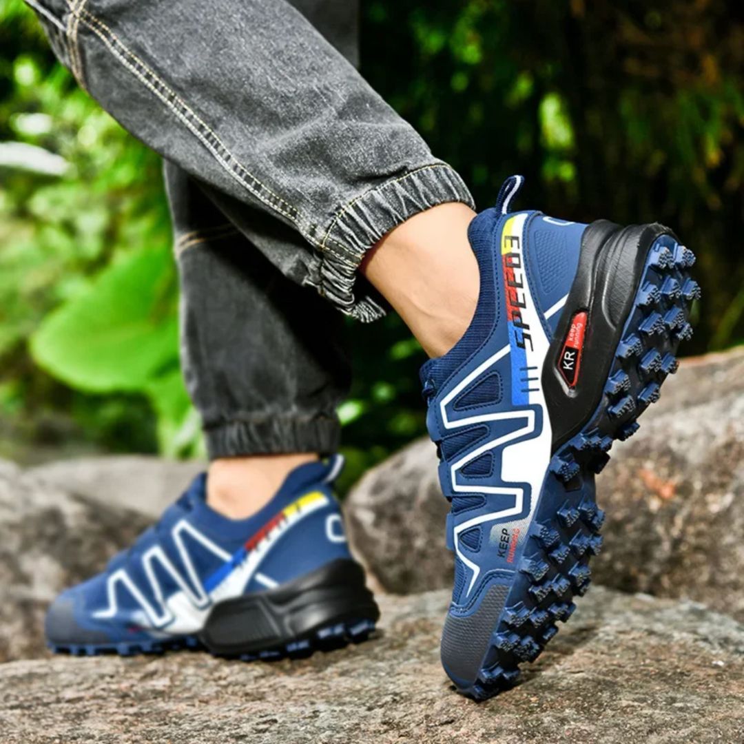 Speed V3 Sommer Wanderschuhe - Bequeme Trekkingschuhe mit Ortho Sohle für Damen