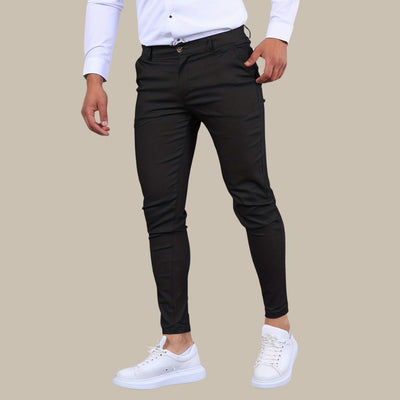 Chinohose für Herren - Slim Fit Stretch-Hose für den Sommerurlaub