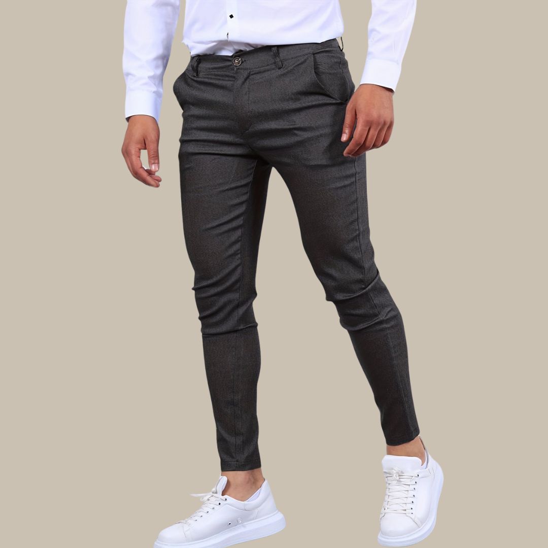 Chinohose für Herren - Slim Fit Stretch-Hose für den Sommerurlaub