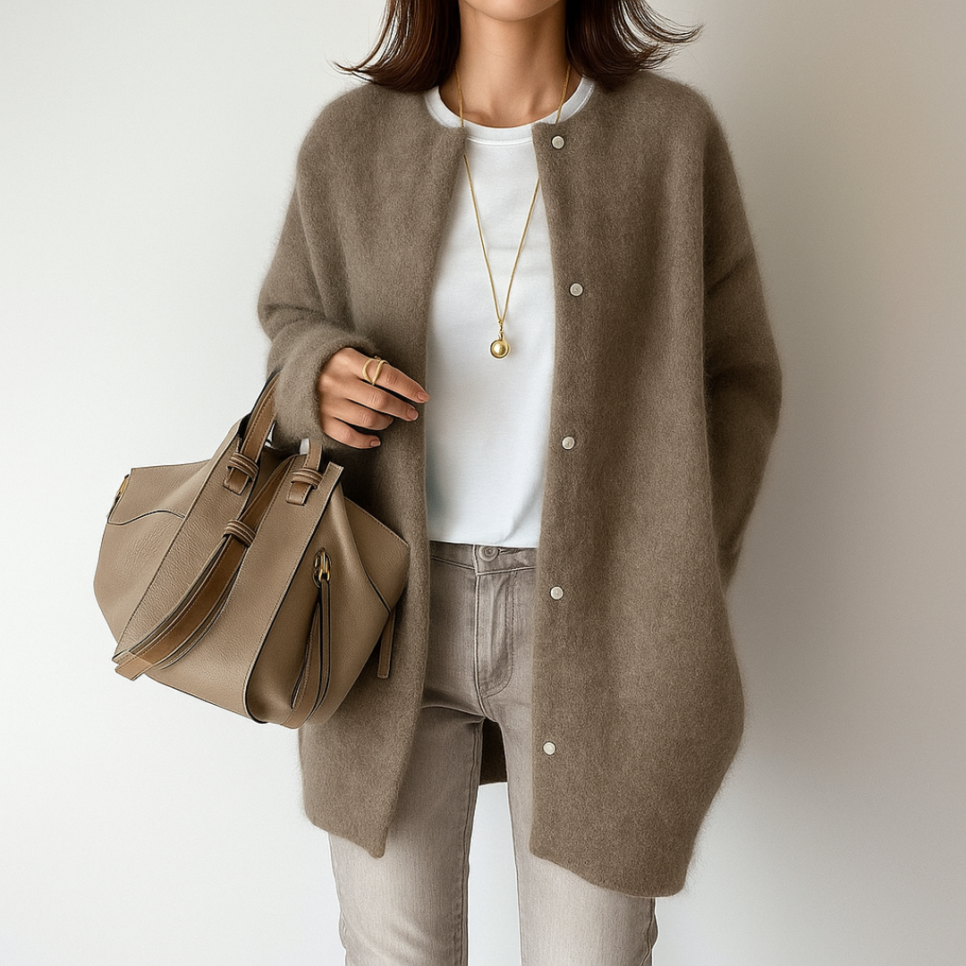 Silvia™ | Warmen und Stilvollen Strickjacke