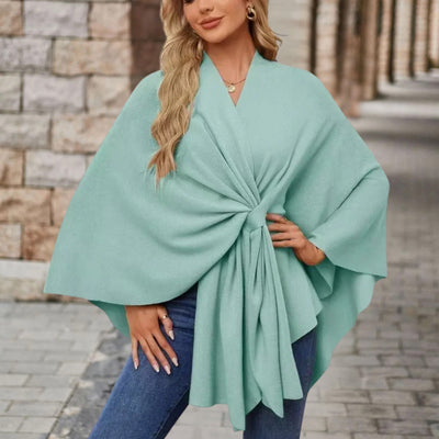 Sylora™ - Eleganter Warmer Poncho