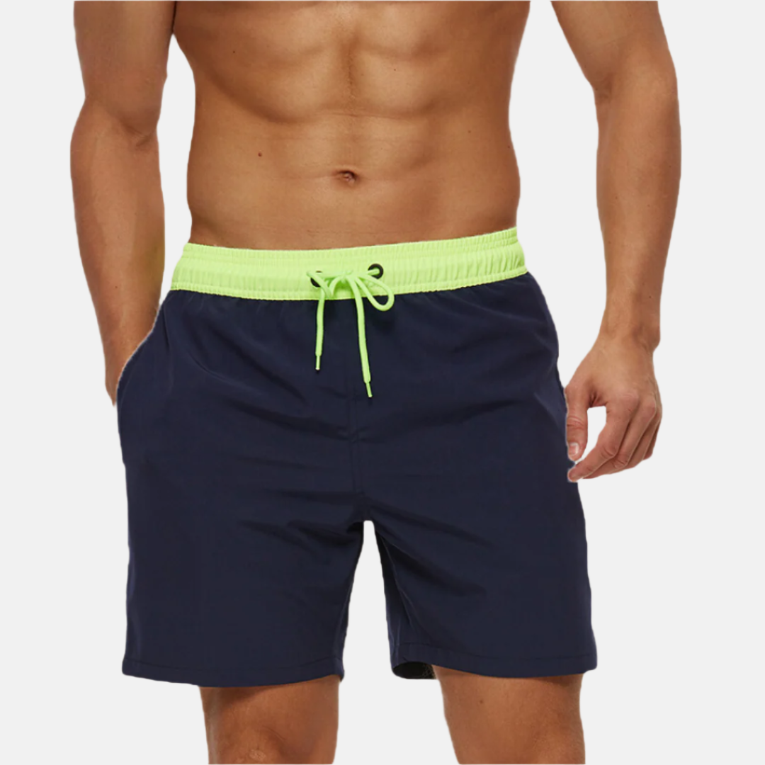 Badehose für Herren - Leichte, schnelltrocknende Badeshorts mit Stretch für den Sommer