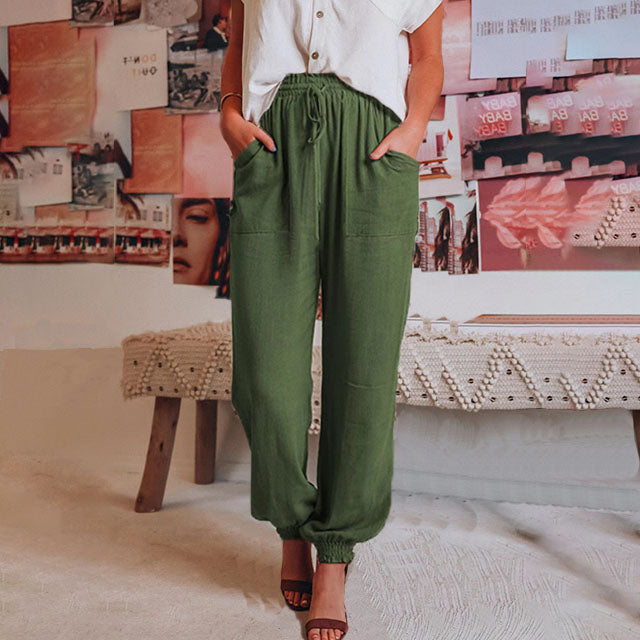 Belma Sommerhosen | bunte luftige Sommerhosen Damen