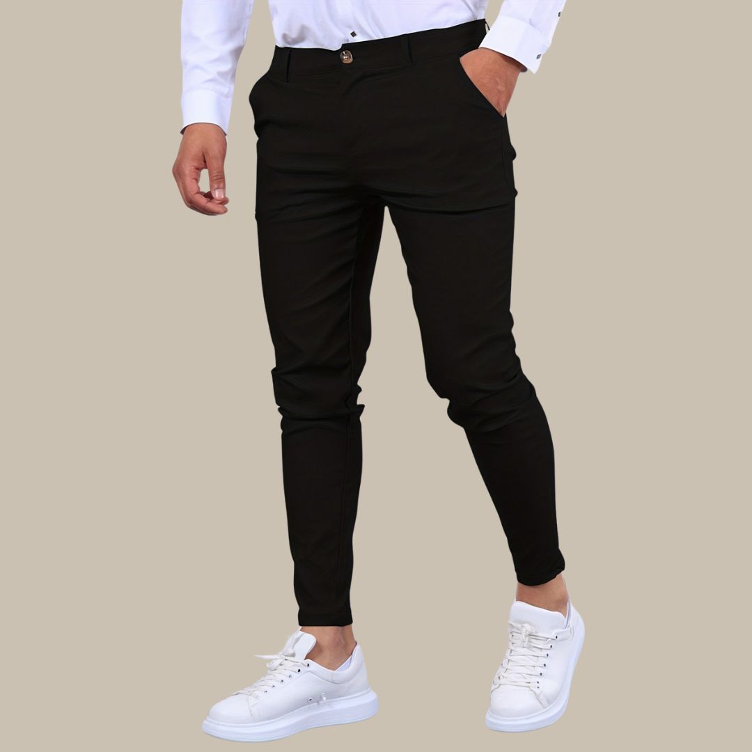 Chinohose für Herren - Slim Fit Stretch-Hose für den Sommerurlaub