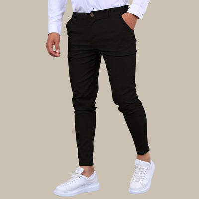 Chinohose für Herren - Slim Fit Stretch-Hose für den Sommerurlaub