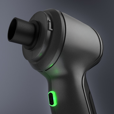 DualFlow Staubsauger – Tragbarer 2-in-1 Staubsauger- und Luftkompressionssystem