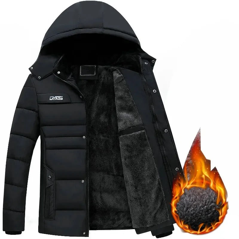 Winddichte Outdoor-Winterjacke für Herren