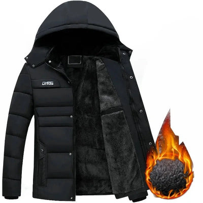 Winddichte Outdoor-Winterjacke für Herren