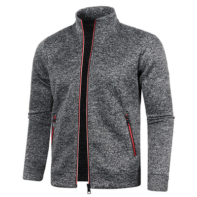Stylische lange Strickjacke für Männer