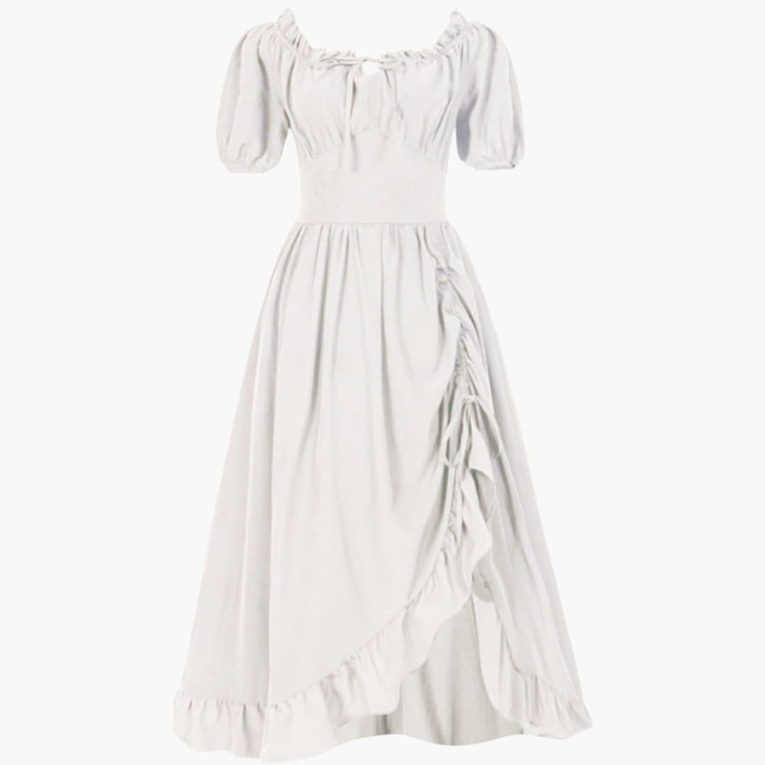 Oktoberfest Dirndl Kleid 2025 mit Rüschen für Damen