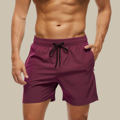 Badehose für Herren - Leichte, schnelltrocknende Badeshorts mit Stretch für den Sommer