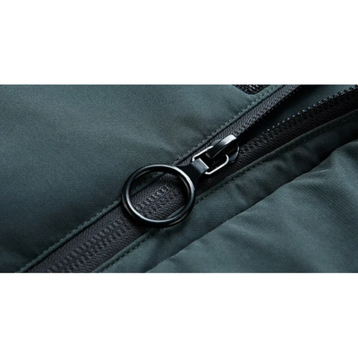 Winterparka mit Abnehmbarem Pelzkragen für Herren