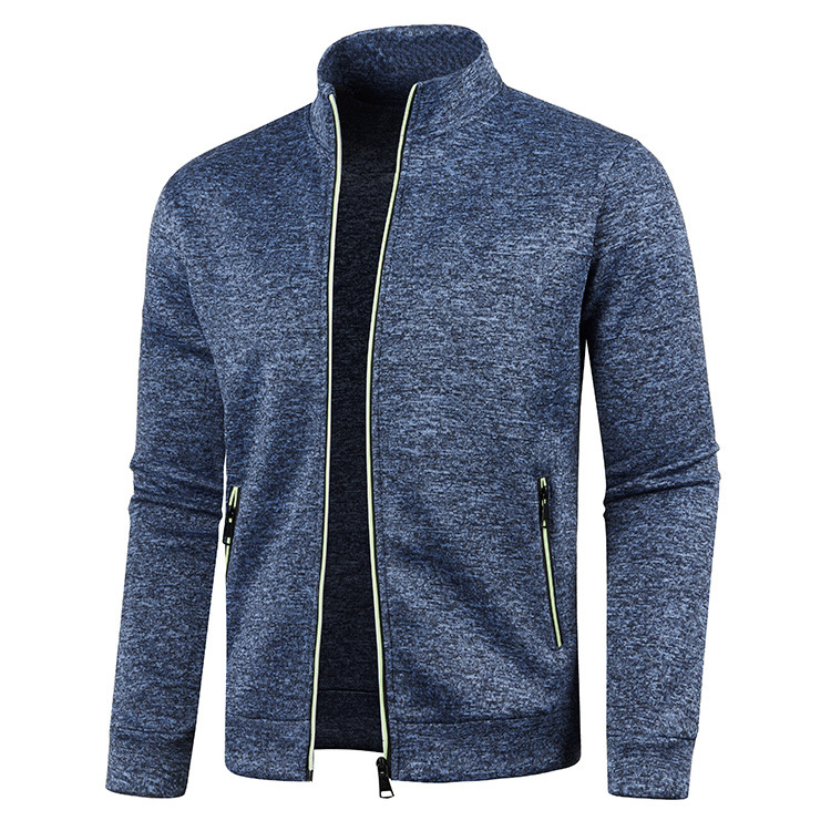 Stylische lange Strickjacke für Männer