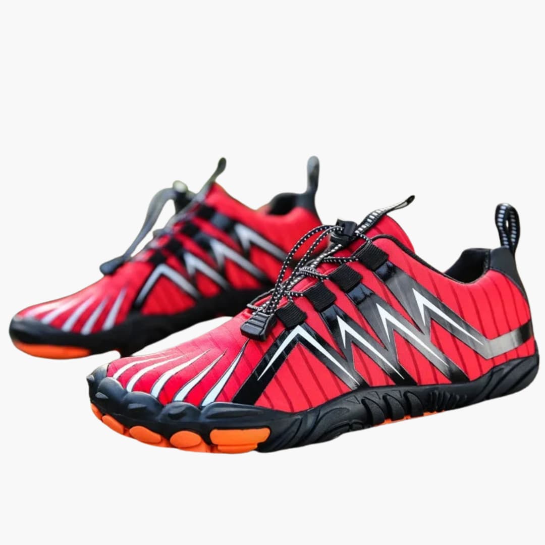 Unisex Flache Barfuß schuhe mit Fünf-Zehen-Design und rutschfester Sohle