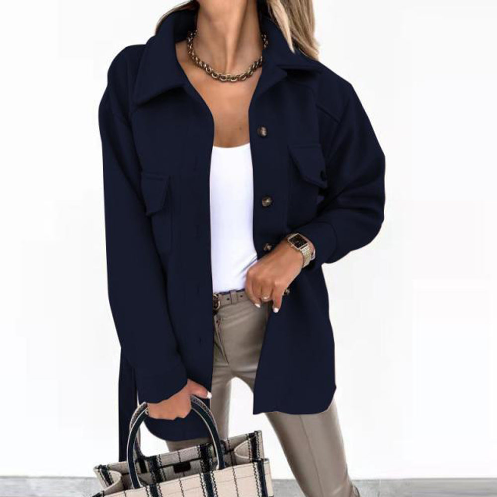 Schicke Jacke mit Gürtel für Damen