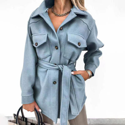 Schicke Jacke mit Gürtel für Damen