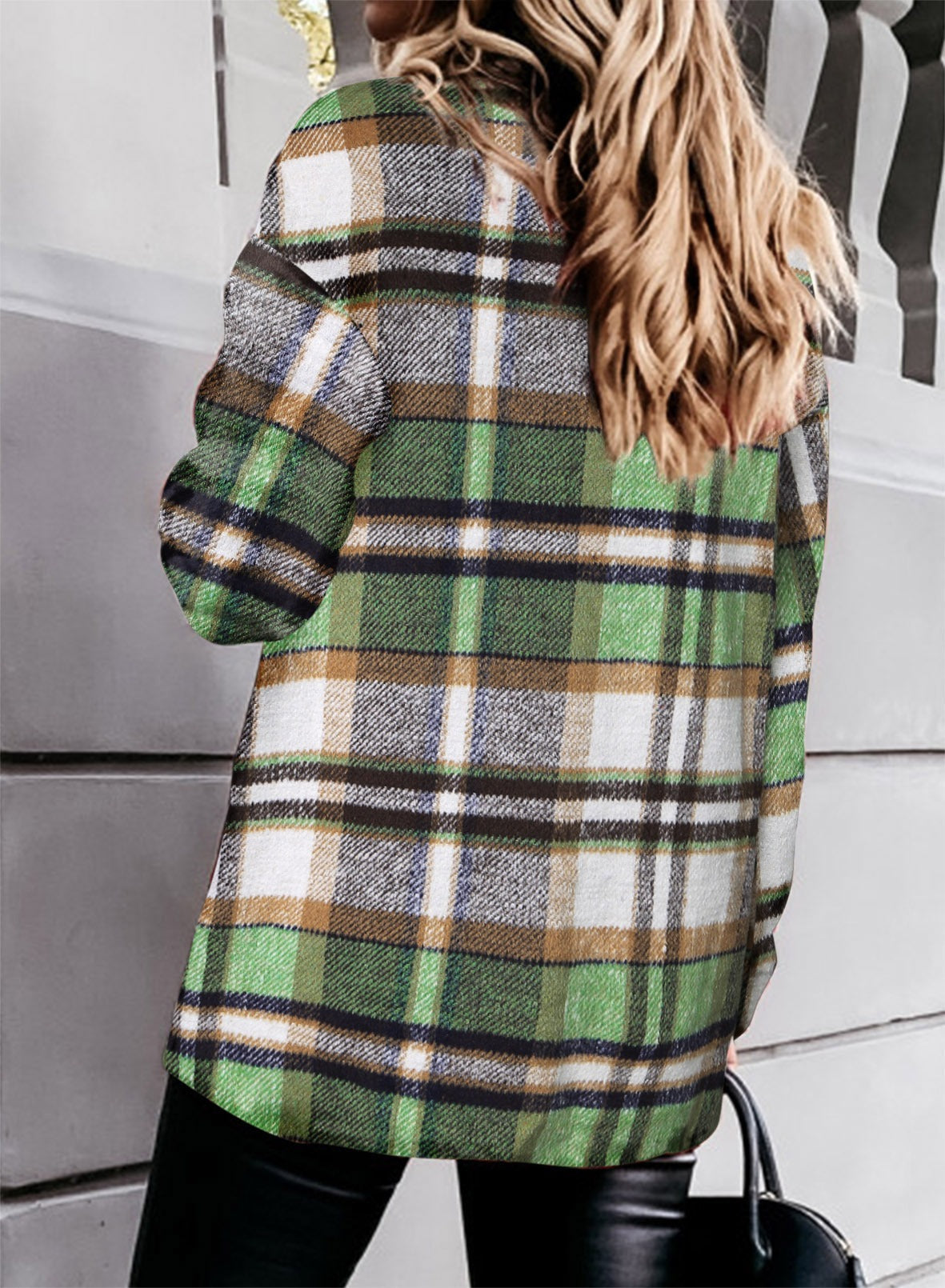 Klassisch karierte Jacke für Damen