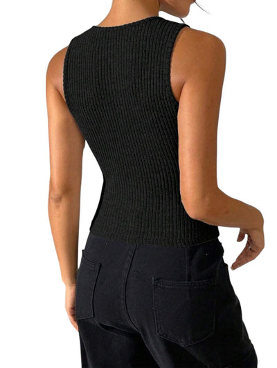 Niva – Geripptes Tanktop mit moderner Linie
