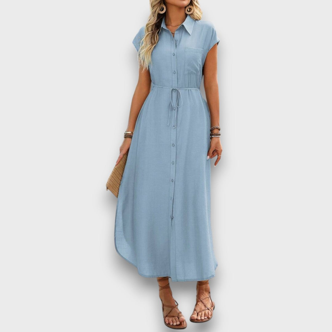 Vivienne – Hemdblusenkleid mit stilvoller Lässigkeit