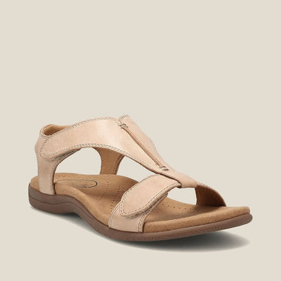 Sandalen für Damen - Bequeme Sommerschuhe mit Weichem Fußbett für den Sommer