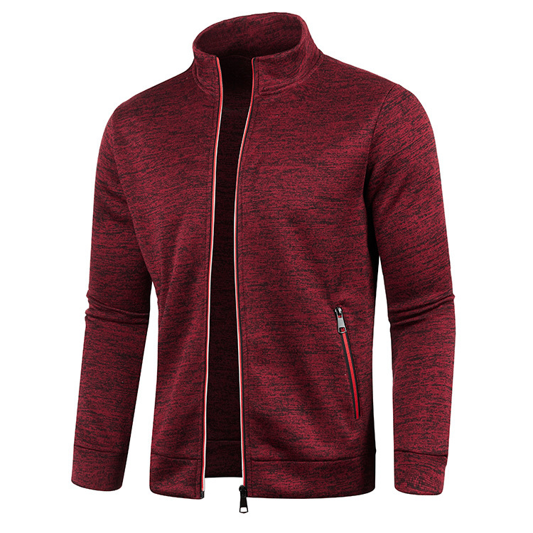 Stylische lange Strickjacke für Männer