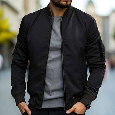 Schmal geschnittene Zip-Up Jacke für Männe