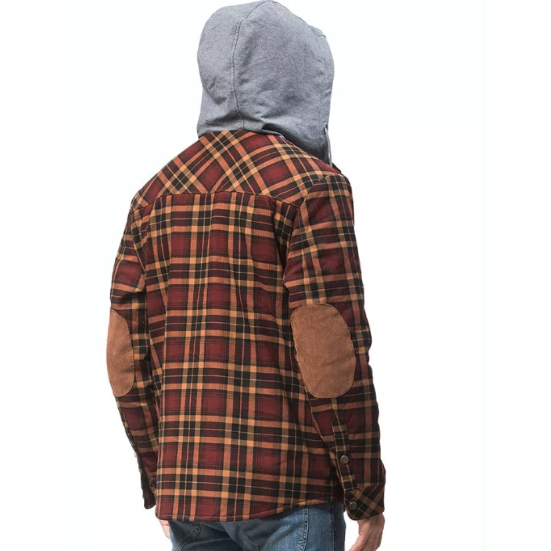 Flanellfleece-Winterjacke für Herren